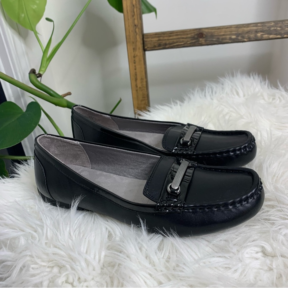 Abella Sofiah Black Loafers